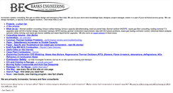 Desktop Screenshot of banksengineering.com